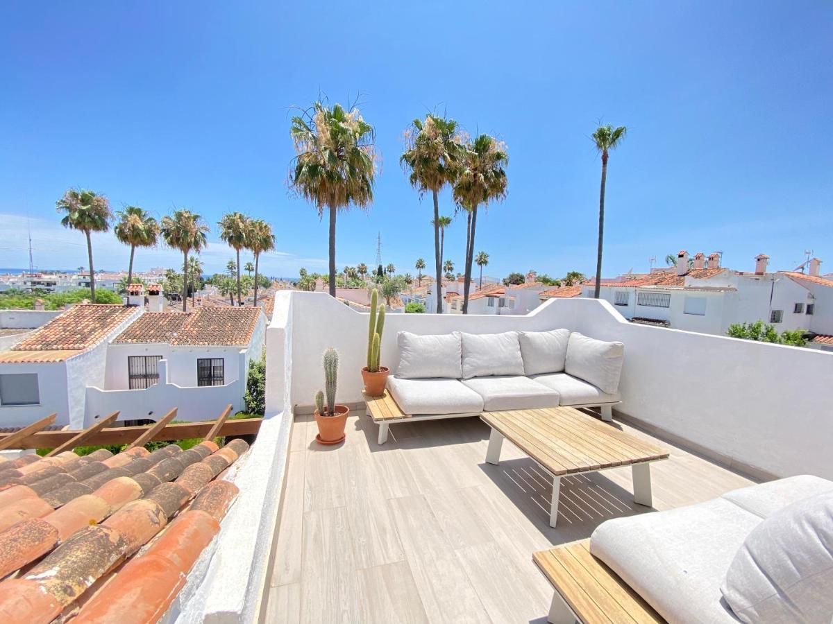 埃斯特波纳Townhouse W/Sea View & Garden别墅 外观 照片